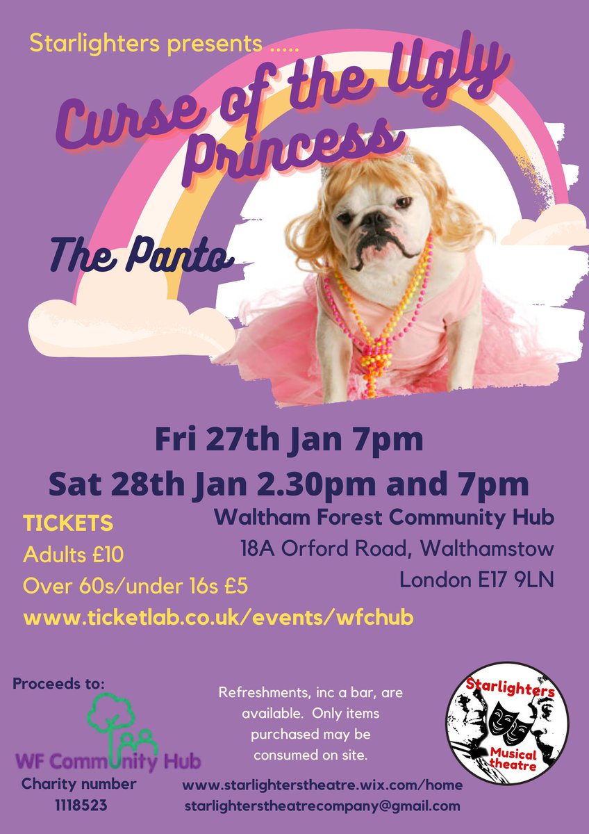 It's nearly here. Our panto is next weekend. Tickets available here ticketlab.co.uk/events/wfchub#/