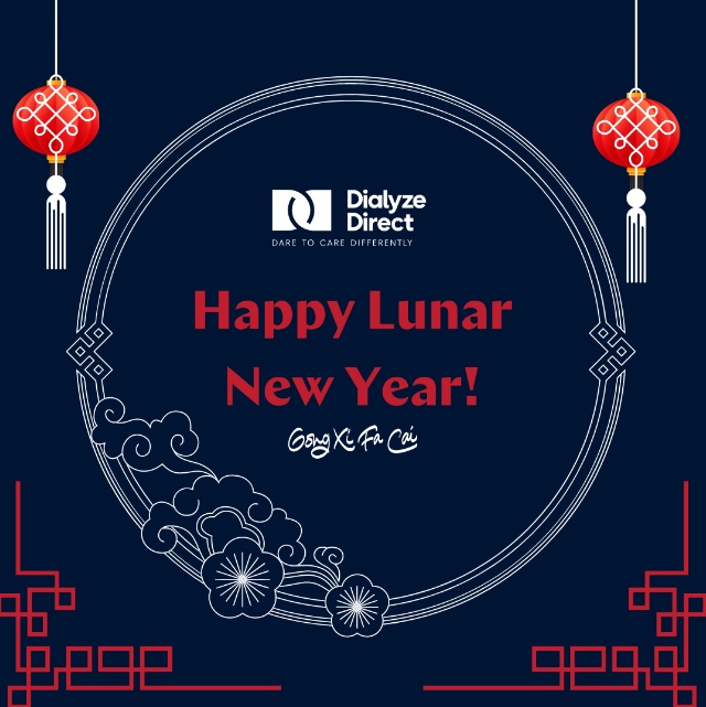 dialyzedirect's tweet photo. From all of us at Dialyze Direct - Happy Lunar New Year 2023! Year of the (Water) Rabbit. https://t.co/E5v9xDkQPp