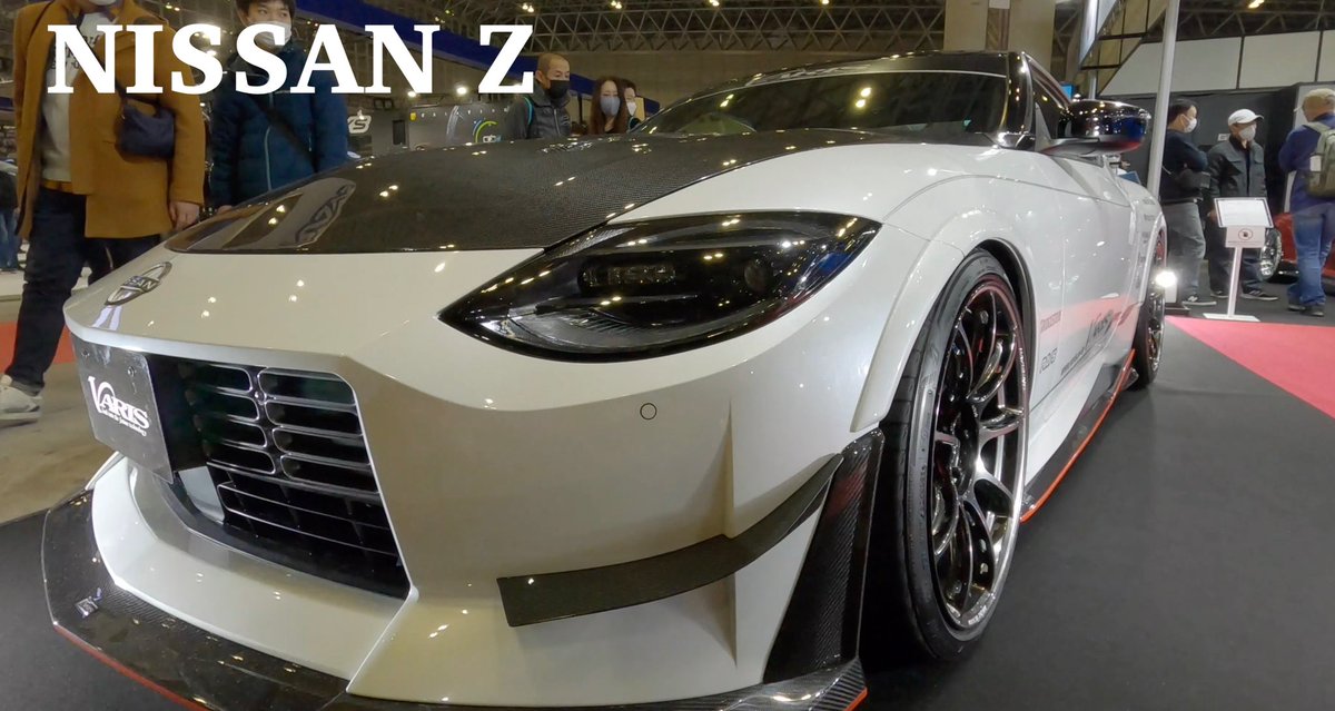 Dean_NismoZ33's tweet photo. Nissan Z on show at Tokyo Auto Salon, check out the video link below. #jdm #nissan #nissanz #fairladyz #zr34 https://t.co/60FUL77PhM