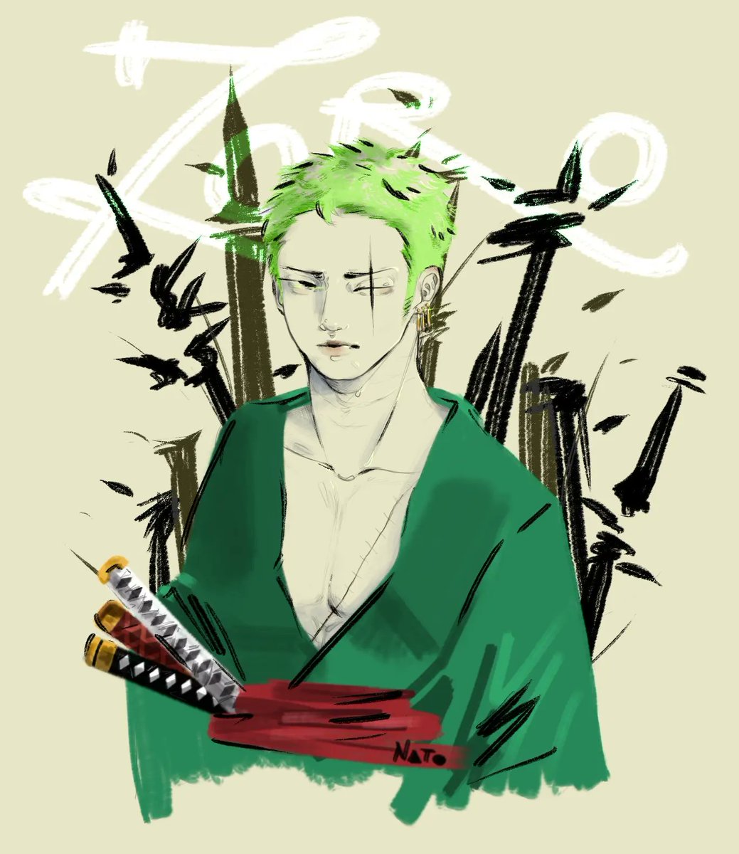 NATO482's tweet photo. 💙 💚
#ONEPIECE #fanart #Zoro #sanji https://t.co/5tSruwmfG9
