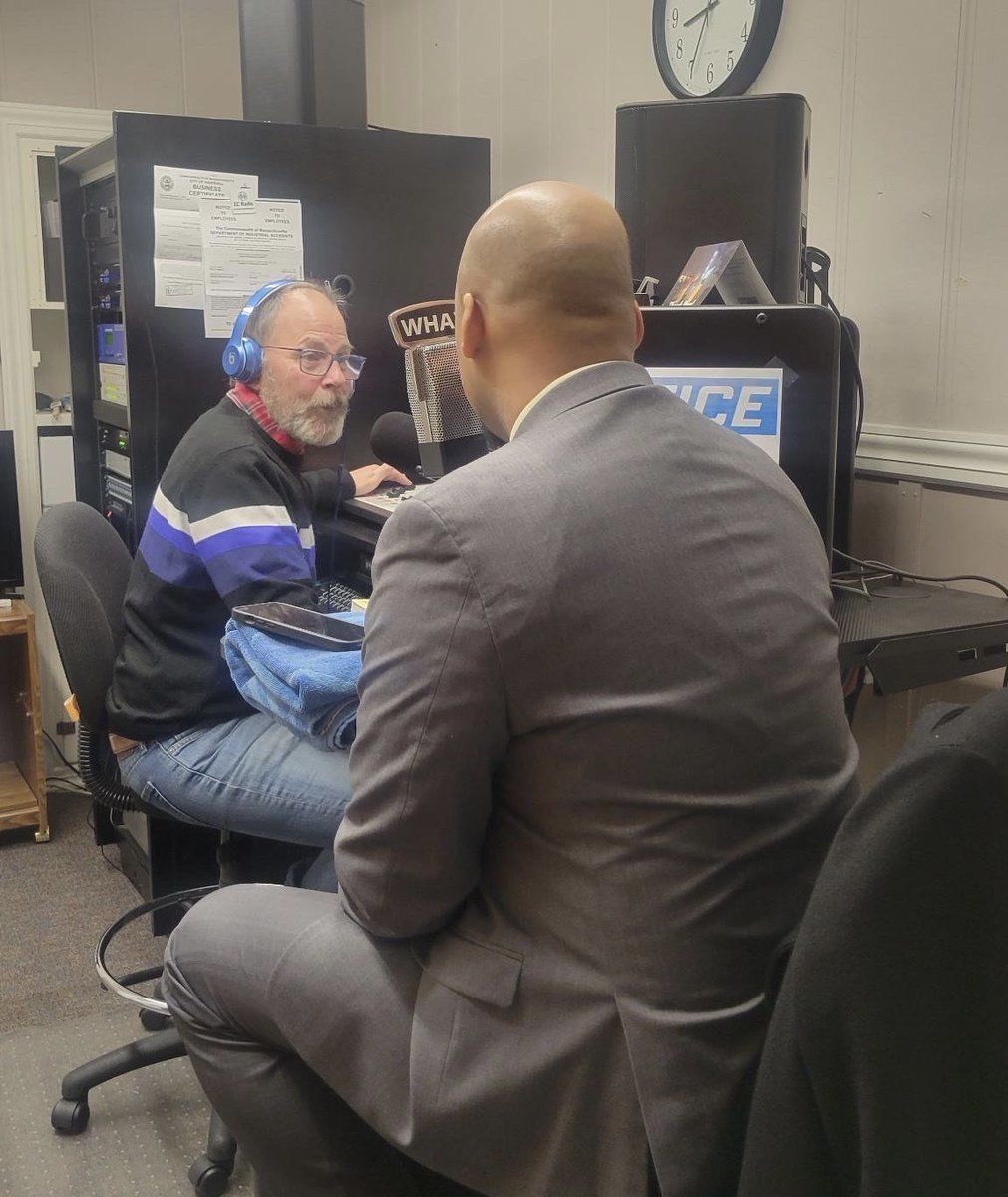 Thank you to Win Damon from @WHAVRadio for  interviewing me this week! We had a great conversation about my priorities for this session, particularly on my efforts to make higher education more affordable and accessible to working class families.