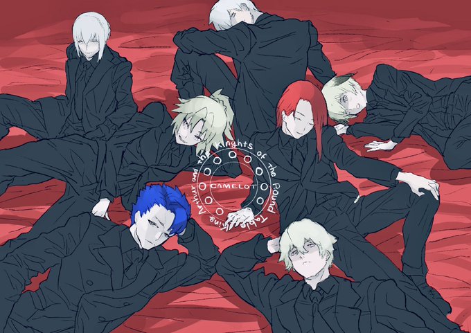 ナイツ・オブ・ザ・ラウンドテーブル

以前『スーツ描きたい病』を患った時に「大勢いるからたくさん描ける」みたな雑な理由でキャメロット連中に着せまして…ラフ描けたあたりで満足してしまい放置してたんですが、需要ありますでしょうか。どうでしょうか。ありそうなら、その内仕上げようかな… 