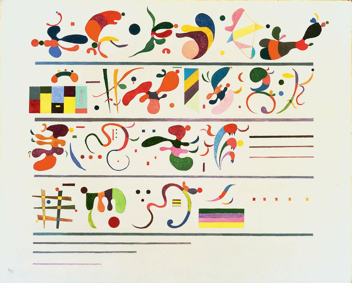 artistkandinsky's tweet photo. Succession, 1935 #abstractart #wassilykandinsky https://t.co/h4aH8bYwmT https://t.co/GmCT9TNxGd
