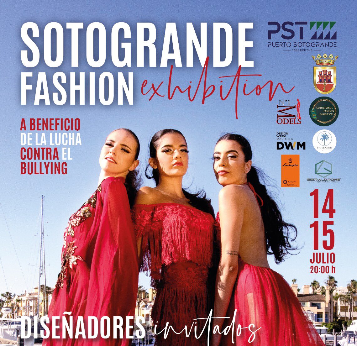 Próximamente repetimos  Pasarela en Sotogrande en el 15 de Julio 2023. Si deseas participar contacta a: eventos@maseventos.vip