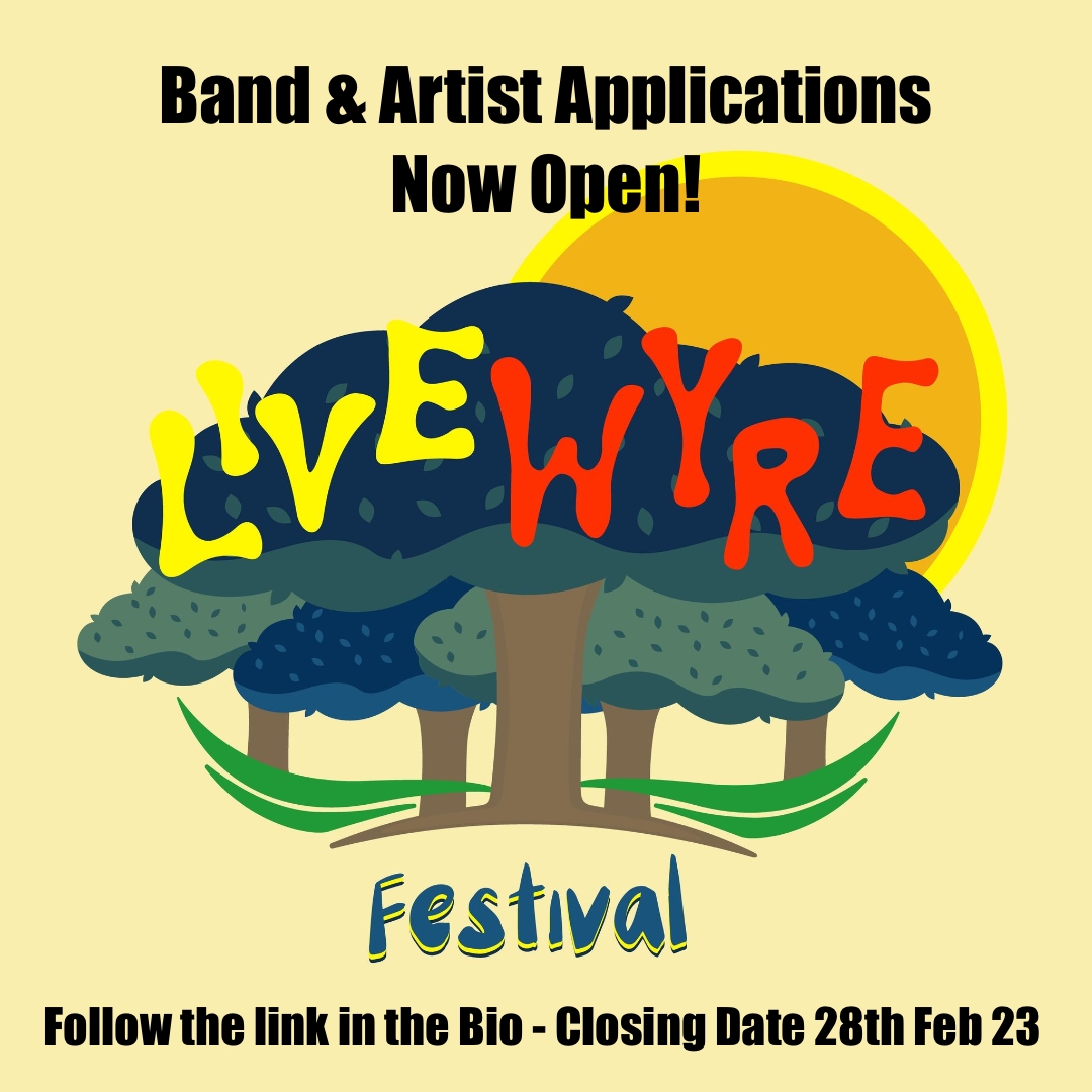 Happy New Year! Band &amp; Artist Applications are now open for 2023.

We are looking for a variety of acts and genre's so please register at your earliest opportunity. 

Please complete the following form to register...

forms.office.com/r/xUTJDfYcR9