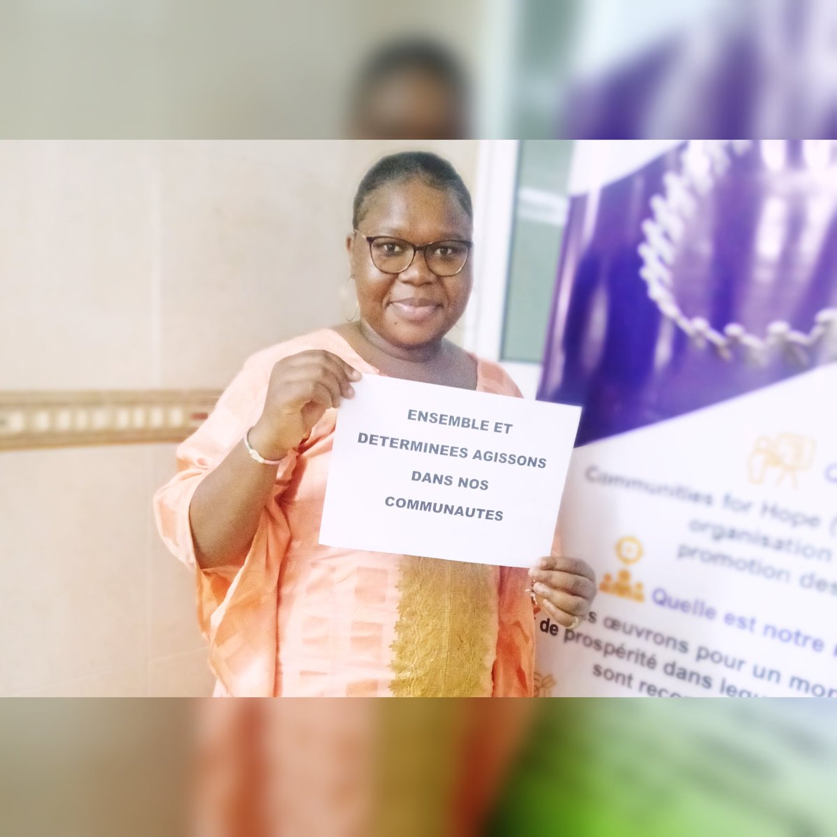 CharikNadiyah's tweet photo. Les Femmes Défenseures des Droits Humains (#FDDH) sont des femmes engagées au sein de leurs communautés, qui œuvrent de façon pacifique à la défense et la promotion des droits humains. 

@onubf
#C4Hope #Humanrights #WomenRights #WDHR #FDDH #CNDH #feminist #leadership #GirlsLead https://t.co/rxDASjWycx