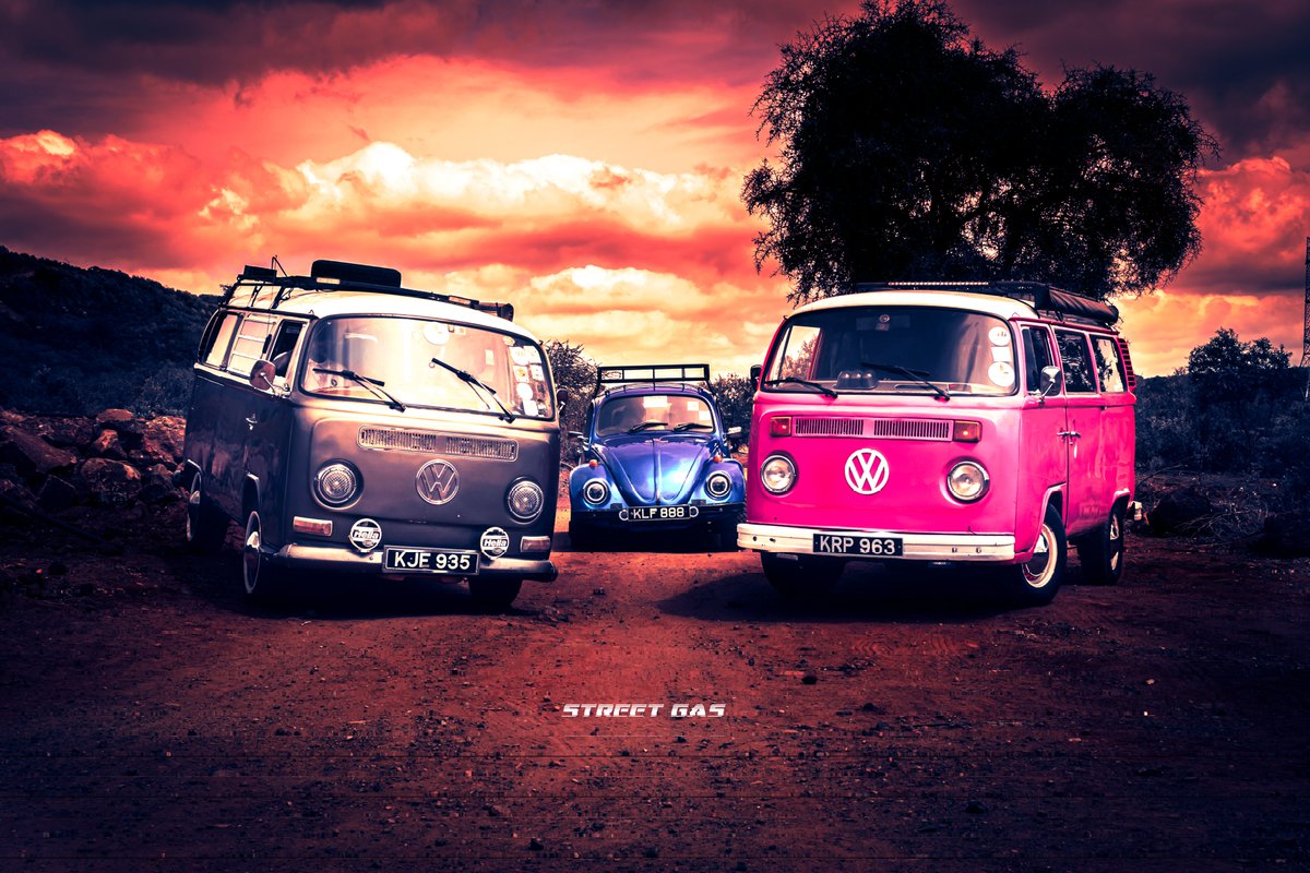 street_gas's tweet photo. I have always had a soft spot for the Kombi and beetle.Took me days to find creative ways to edit them since I wanted some sunset and visual vibe.  
This is not just a job but a therapy and  mostly the only way to express my love for cars.
So here is my classic photo thread. https://t.co/0digrkaxQe