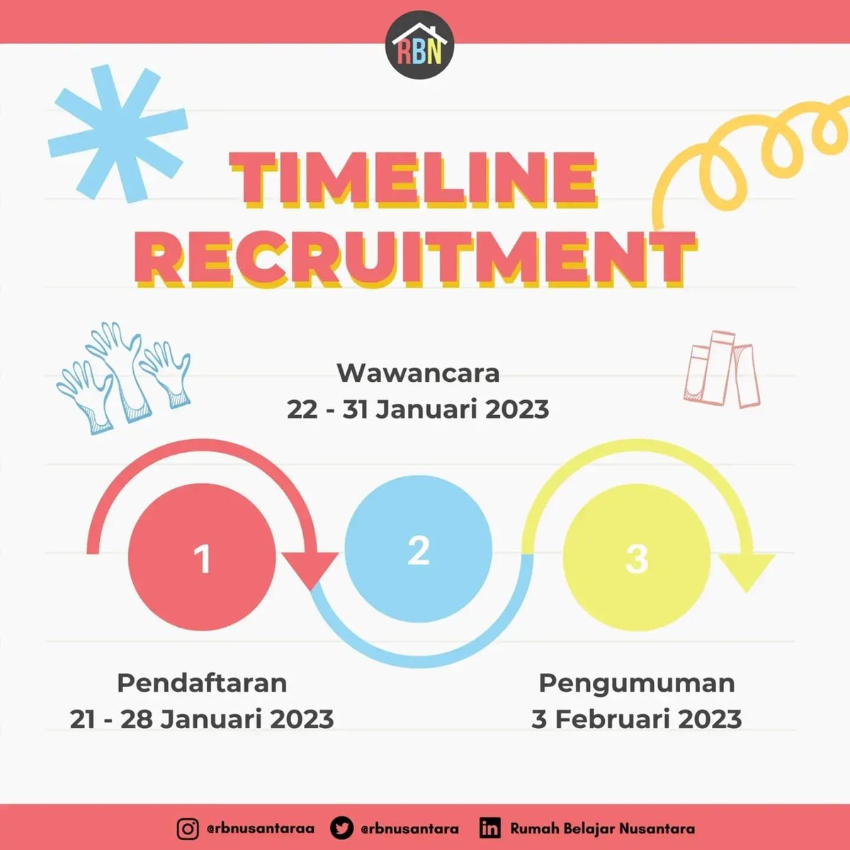 RBNusantara's tweet photo. Segera daftarkan diri kalian gengs, jangan sampai kelupaan yaa https://t.co/P2CGMyBTfh