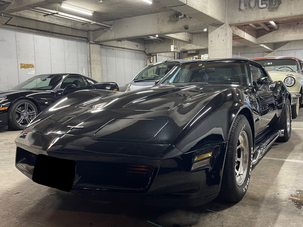tiger_sugar_'s tweet photo. corvette c3
1981
5700cc
キャブ車 
サイドマフラー
コルベットって今いくらで売れるんだろ
 #コルベット
 #コルベットc3
 #corvette
 #corvettec3
 #classiccar https://t.co/rDO7elpOD4