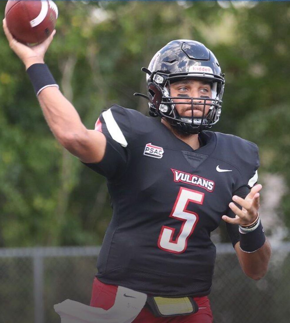 VulcanFootball's tweet photo. 🔥 @TheDreamBowl  🔥

Best wishes to Vulcan QB, @Nojomitch, and Vulcan DB, @Kavon_Morman5, as they represent Cal in The Dream Bowl All-Star Game today in Dallas, TX.

#VulcanFootball 🔥🏈 https://t.co/2c7vjL2FER