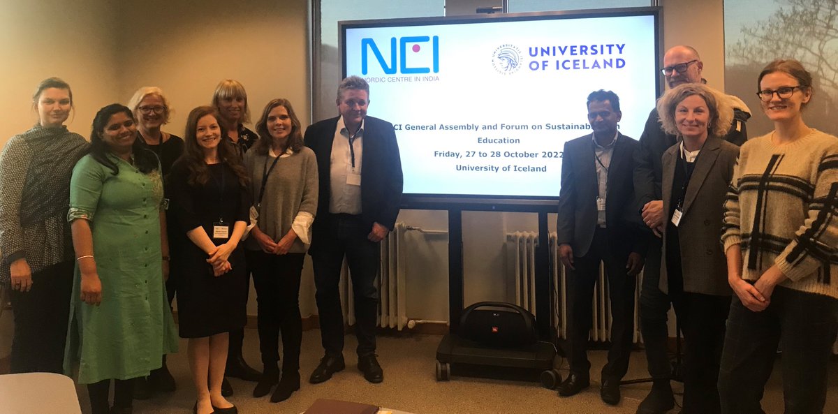 NordicCtrIndia's tweet photo. One of the highlights of 2022 was that we were finally able to have a hybrid General Assembly meeting after two years of online meetings. Many thanks to #ncimember @uni_iceland for hosting the event and to our valuable members who participated both physically and virtually! https://t.co/PMgtyuSyQZ