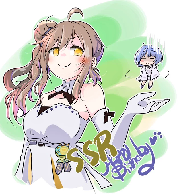 ささらさんおめでとー!つづみちゃんを自由にしていい日!#さとうささら#CeVIO #第2回CeVIOクリエイト祭#さとうささら誕生祭2023 #さとうささら誕生祭 
