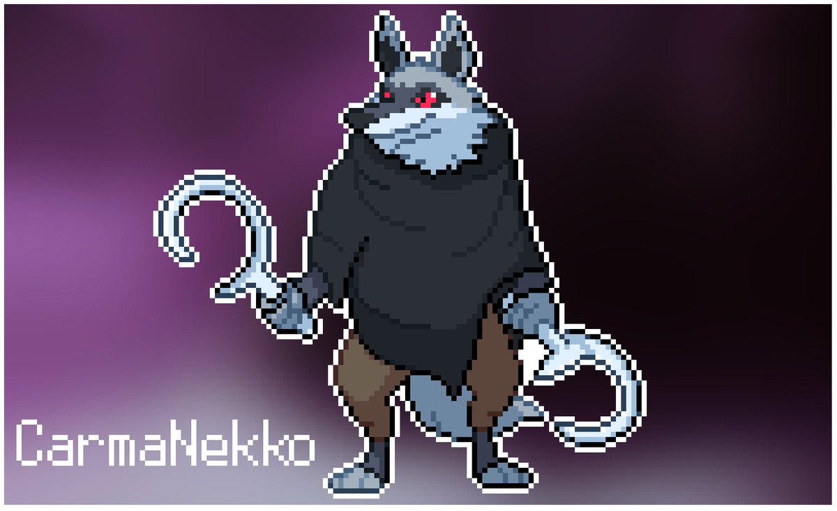 CarnekVT's tweet photo. "What's the matter? Lives flashing before your eyes?"
"I'm Death, straight up"
This time, i show my sprite of Death from Puss in Boots 2 🐺💀
For Sprites, DM to request an sprite commission.
#PussinBoots #pixelart #Death https://t.co/jWV6NgIwki