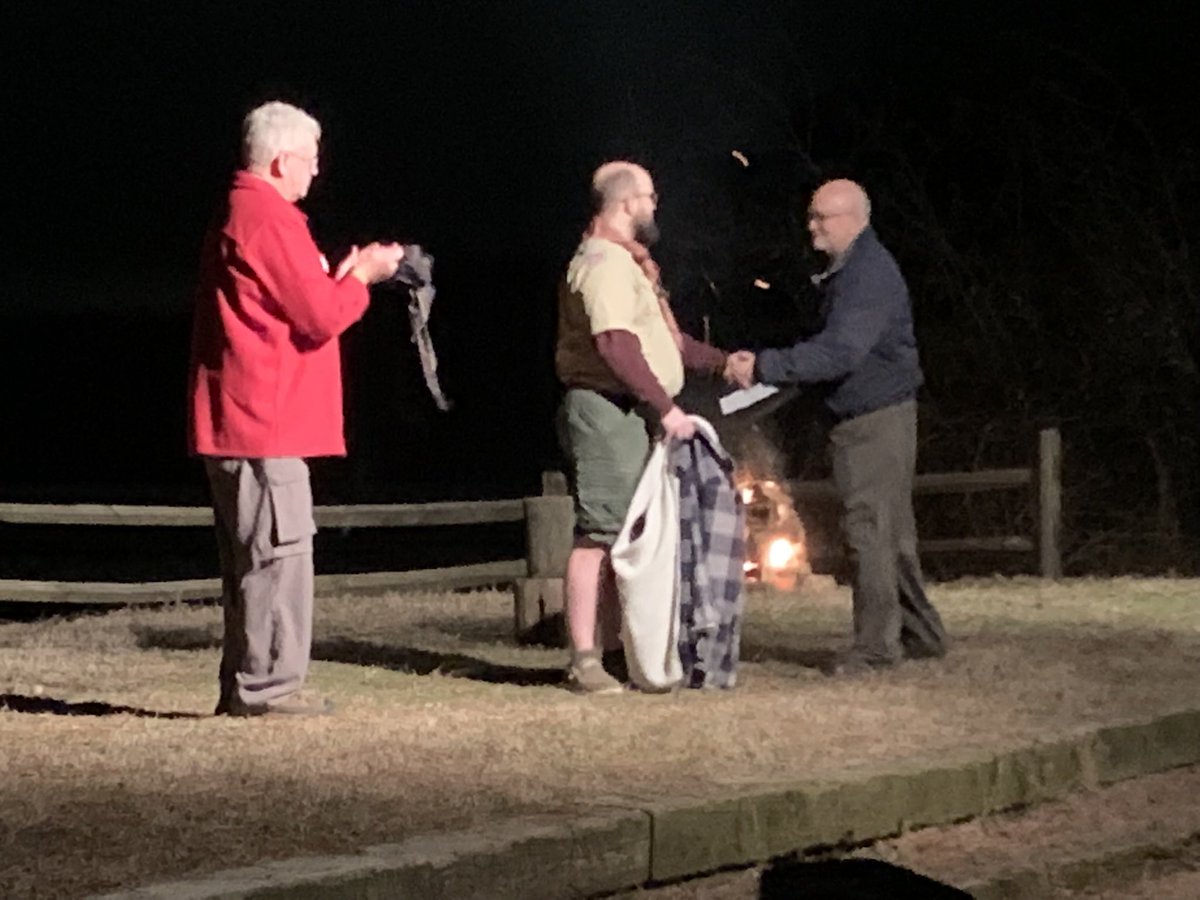 DMVCBSA's tweet image. Congratulations Ryan Teat on completion of Woodbadge training!