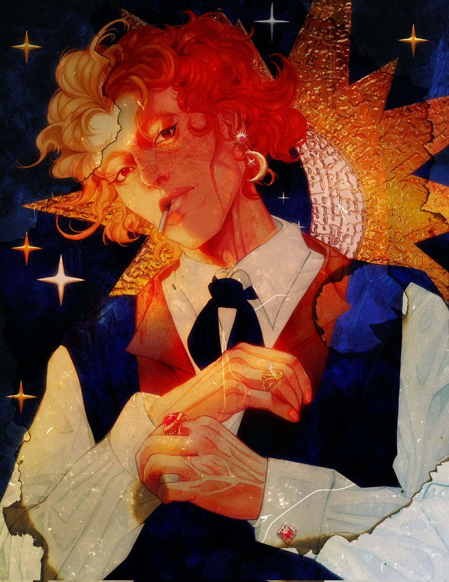 Devilishly charming Neil for <a href="/eshpur/">✦ eshpur ✦</a>  🌞✨🧡

Thank you for your wonderful character💖