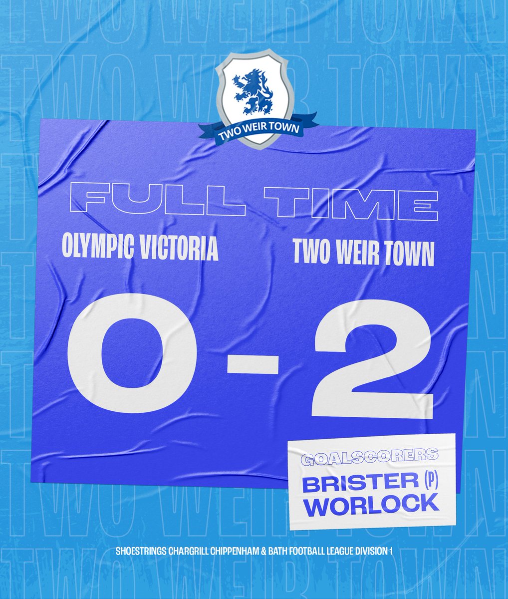 TwoWeir's tweet image. Its them two again 😏 We start the year off right with a 2-0 win at Odd Down against Olympic Victoria, with Danny and Jase the goalscorers. With the win we jump up a place to 5th in the table 💪

We go again next week - hopefully - without a two month wait for the next fixture 😅