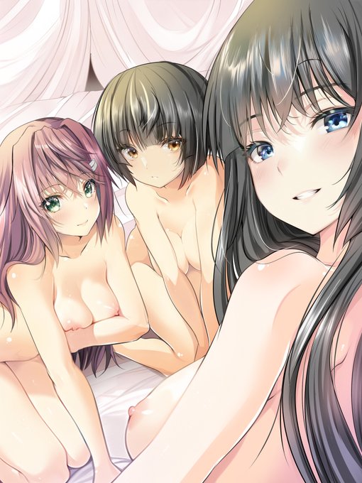 「こっちに来ないの…?♥」 