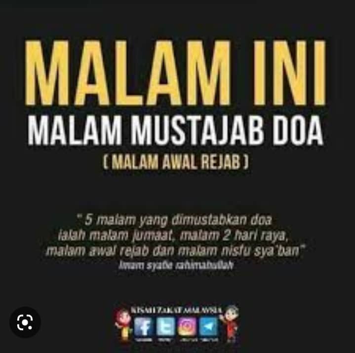 najibderis's tweet photo. اللَّهُمَّ بَارِكْ لَنَا فِي رَجَبٍ وَشَعْبَانٍ وَبَلِّغْنَا رَمَضَانَ https://t.co/J66li9MPyW