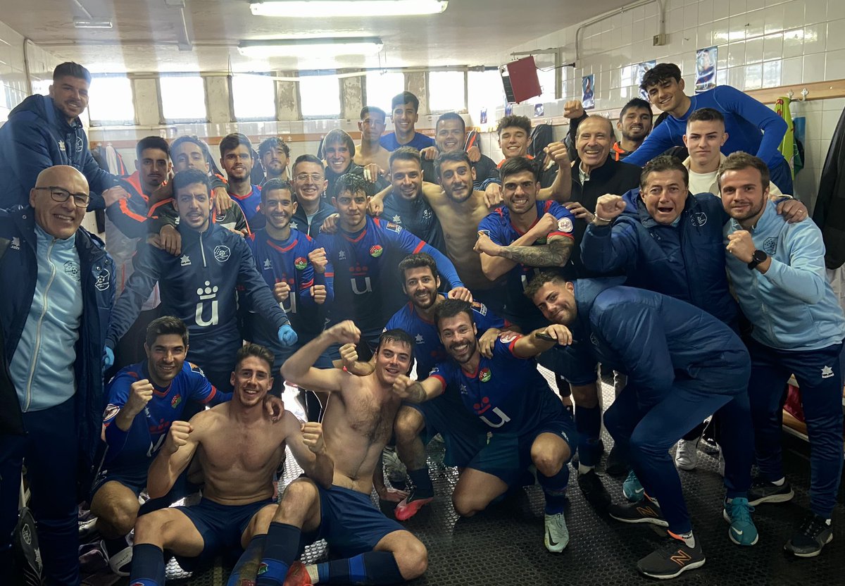 EQUIPO 💙🚀

¡Victorión 🔝!

#VamosMiMóstoles 🔵