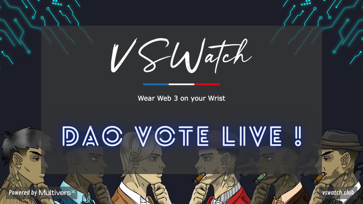 Maiikel_OFF's tweet photo. @VSWatch_Club ⌚️💎🔥
#Wewearwatches #VSWATCH #NFT #IRL #Watch #Web3 #Blockchain https://t.co/aEQBm69vxS