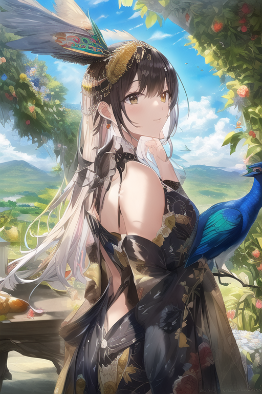Ryo_N_AI's tweet photo. クジャク

#AIart #NovelAI #AIArtwork #aiartist 
#AIイラスト  #AIイラスト好きさんと繋がりたい https://t.co/VYbJ2JoscB