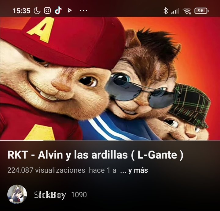 a los 17 hice rkt alvin y las ardillas