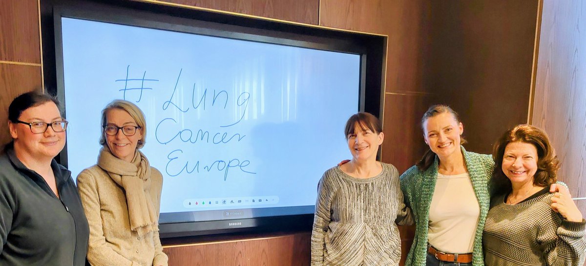 BairdAM's tweet photo. Some amount of work achieved over the past 4 days 💪 Huge thanks to @LungCancerEu Board for travelling to Dublin ☘️ Thanks to: @MaeveOSulliva15 for organising &amp; Kathy Redmond for facilitating strategic meeting; Margaret  @BoysandGirlsLtd for Comms workshop #Presidenting #LCSM #EU https://t.co/1A0h0CEgSB