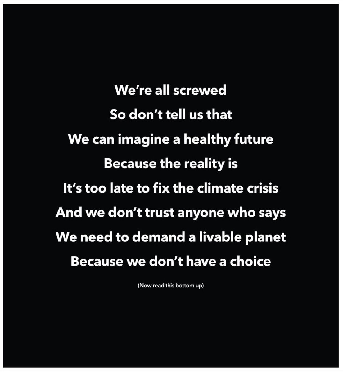 Everything is matter of perspective… Read this amazing marketing campaign by Patagonia first from bottom to top and then in the reversed order! Great marketing campaign in many ways! 

#Patagonia
#Vision
#Strategy