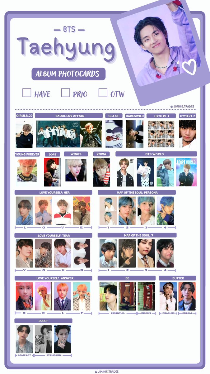 jiminie_trades's tweet photo. Bts individual album photocard templates (different colors available on my google drive!) ♡
— Jimin, Jungkook, Yoongi & Taehyung
#btswishlist #btstrading #btswtt #btswts https://t.co/E4FPHubVtQ