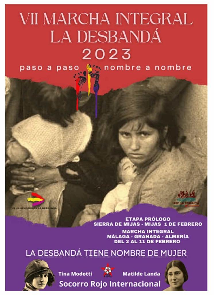 El próximo día 2 de febrero  iniciaremos, saliendo desde c/ Alcazabilla, al pie del teatro romano de la capital malagueña, la VII marcha integral⬇️
x.com/MESA_MH_LATINA…