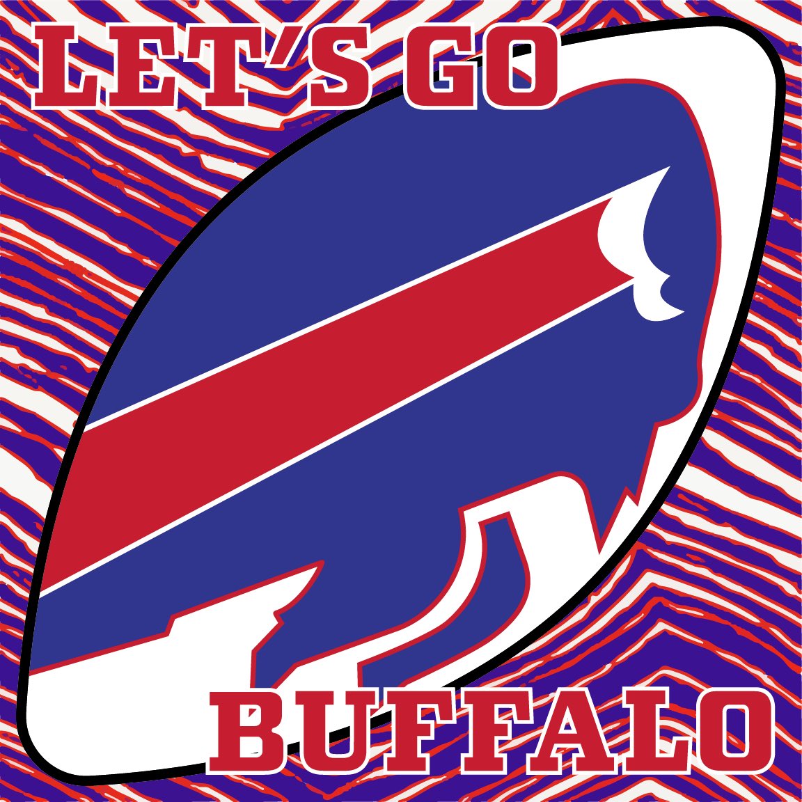 Alex_Digati's tweet photo. 💙❤️Let’s Go Buffalo! Showing some home town love for the Buffalo Bills this playoff season ❤️💙 
- Design 1 : “Let’s Go Buffalo” 
#BuffaloBills #BuffaloNY #BillsMafia #NFL https://t.co/KECxTzlMnV