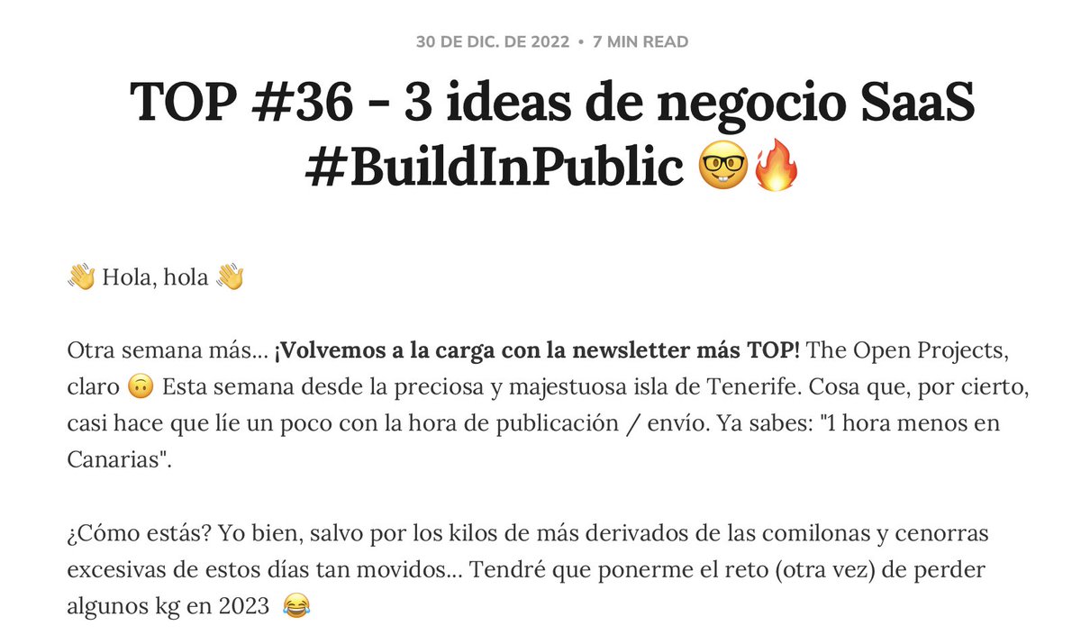 DanielPeris's tweet photo. La verdad es que disfruté un montón preparando la #TOP36, aunque esto me pasa con todas las ediciones 😍😍😍

#Boostrapping #SaaS #BuildInPublic

👇👇👇

https://t.co/8Q2OdkbjGt https://t.co/m87wdWCAXv