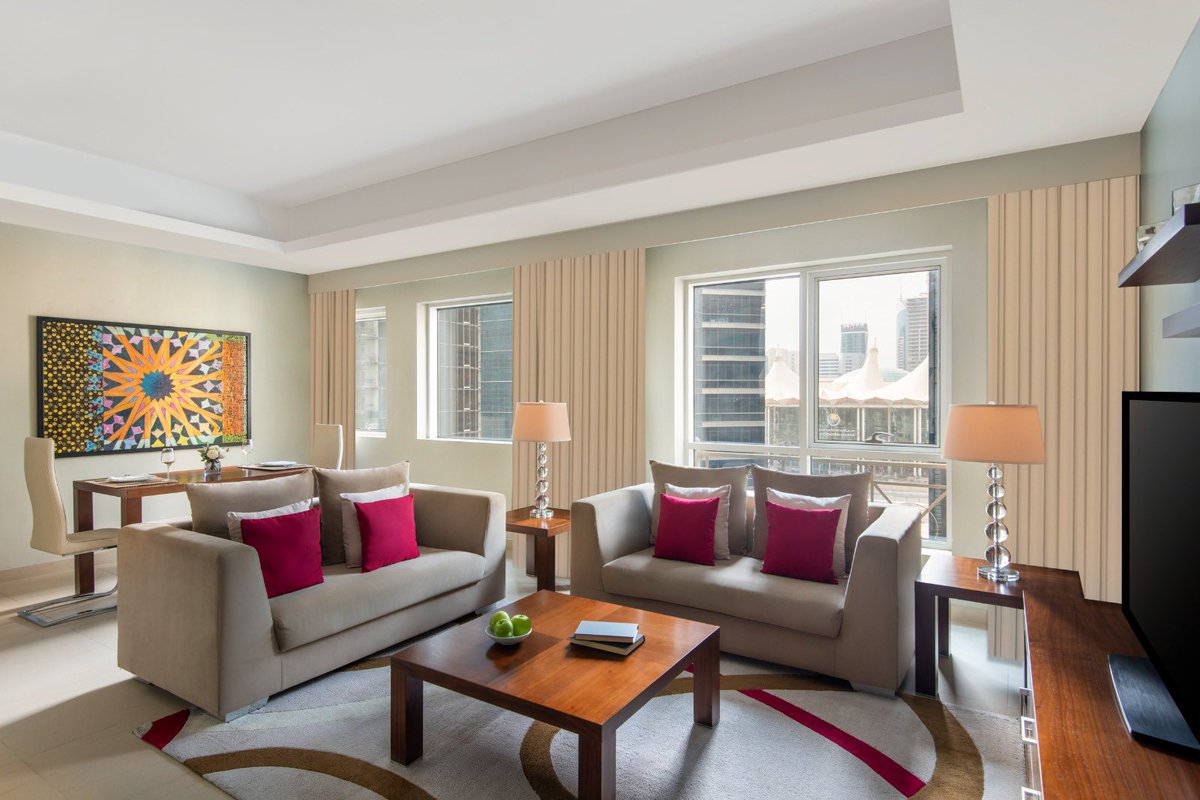 mea_doha's tweet photo. Experience pure bliss when you stay at our apartments, book your stay with us and let us spoil you with quintessential hospitality. 

#marriottbonvoy #morecravings #visitqatar #doha https://t.co/n0GXDPLNJI