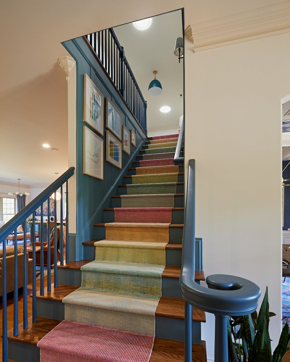 We'd love to let our #imagination run wild in this rainbow-themed #kidsspace. Get the details on why #TashaAgruso added two #SunTunnel #Skylights to give her stairwell and second floor the magical final touch: bit.ly/3ZFYma1
