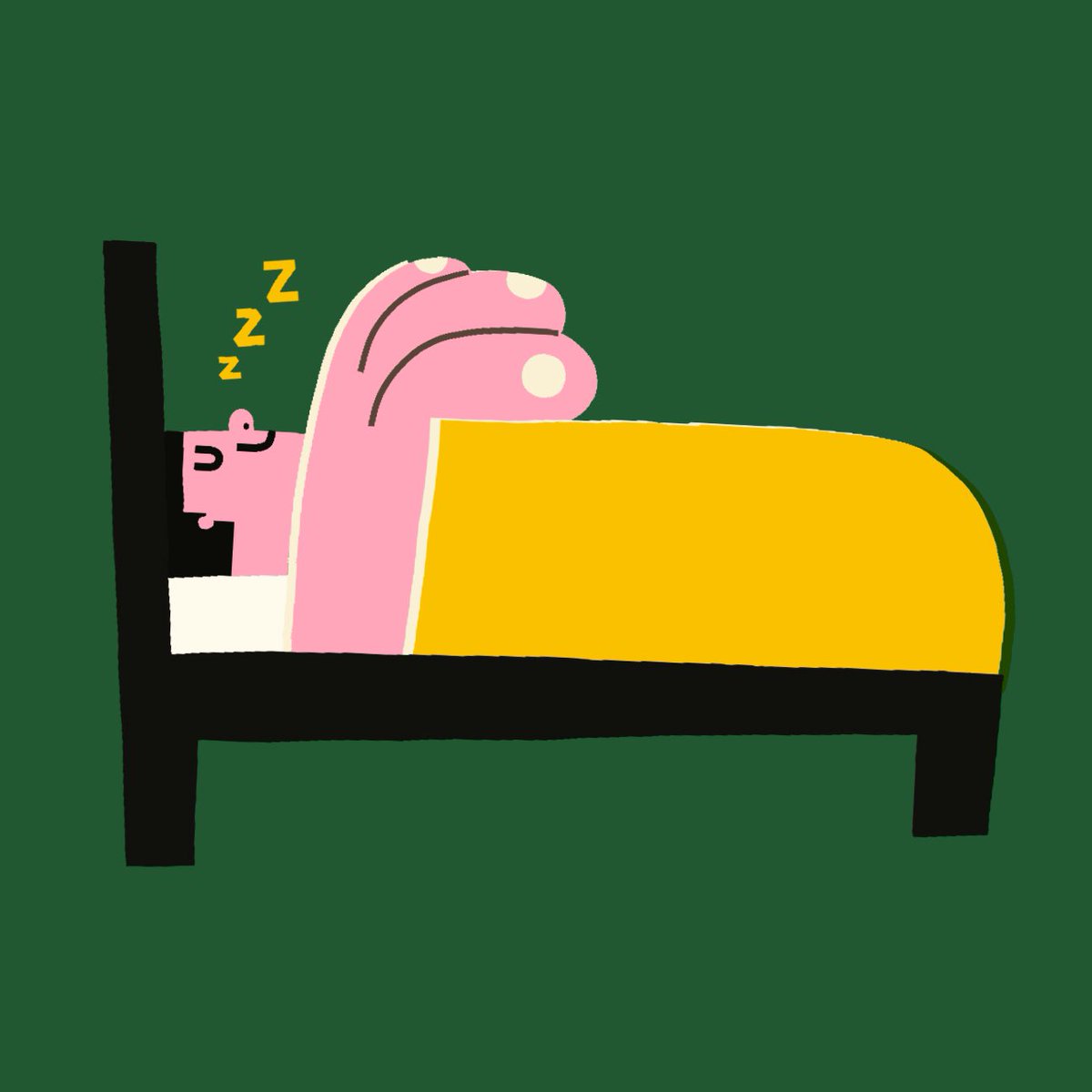 Sleeping. One of the 84 icons I have created for <a href="/hemispheresmag/">Hemispheres</a> by <a href="/united/">United Airlines</a> airlines.