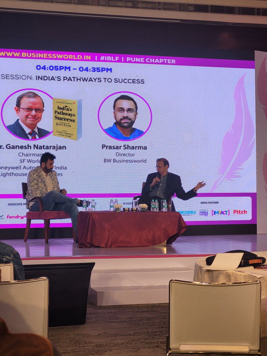 samratmaurya's tweet image. Well spent Sunday. #IBLF #Punechapter @BWBusinessworld