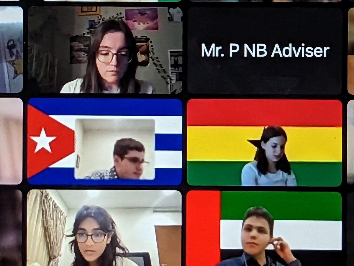 MrDarioPrep's tweet image. @NBPSEagles @abirchenall @vinnygreco_ Soaring 🦅in NBPS Junior #ModelUN! Craig Jordan Kana Laura & Lexi @BestDelegate virtual Access to Education 1/21. Awards to KanaReynolds (Rwanda) Honorable Mention, LexiGoldich (Ghana) Outstanding Delegate, JordanJean (Ghana) BEST DELEGATE!