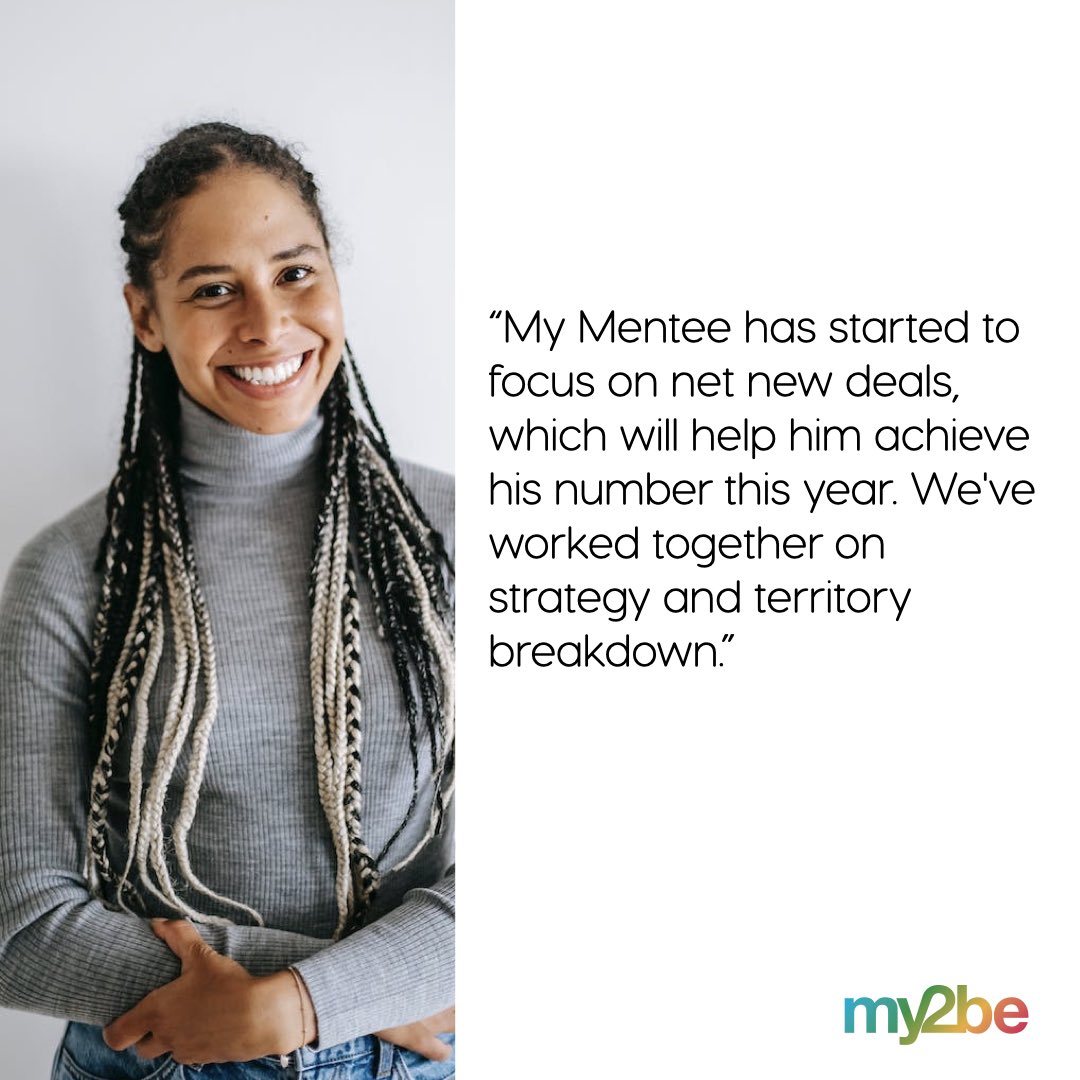 Upskill your Sales Teams with #Mentorship Programs with <a href="/my2be_/">my2be</a> 

#NationalMentoringMonth