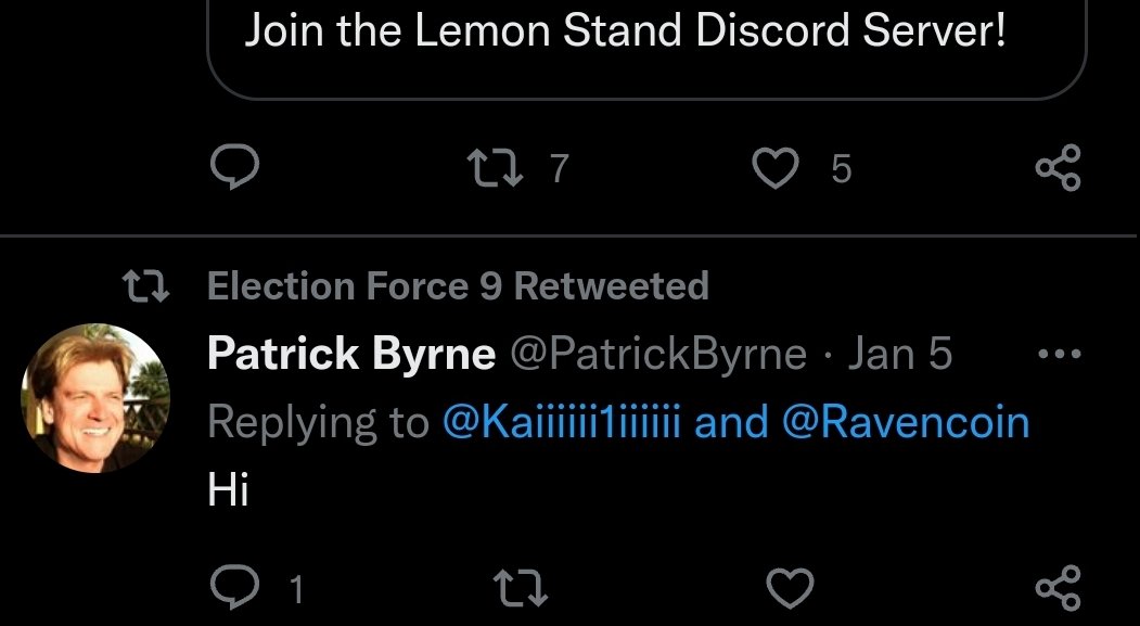 K411111111's tweet photo. @PatrickByrne @Byrne8kunArmy @Kaiiiiii1iiiiii @Ravencoin Fucking #conspiracytheory @elonmusk bro how come the retweet doesn't have the number.  @TwitterSupport I'm calling for Elons resignation immediately. I demand @BrandonFugal let us do the next Ravencoin meetup at the Ranch. Do this, or all of Twitter walks out after work today. https://t.co/SdiRop98ss