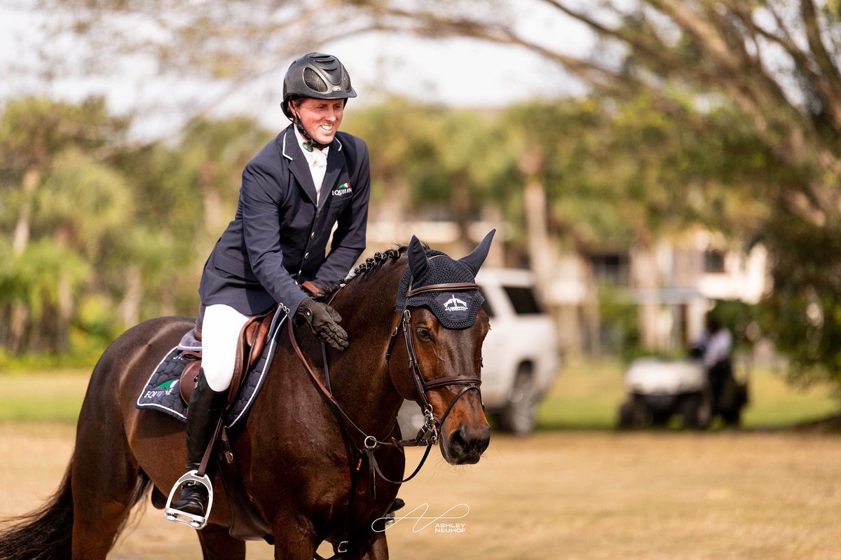 Enjeu De Grisien finishing 2nd in last nights National GP after winning the qualifier earlier in the week &amp; Tic Tac jumping super again to finish 3rd in the CSI3* 1.50 after his win earlier in the week! #Showjumping #WEF23