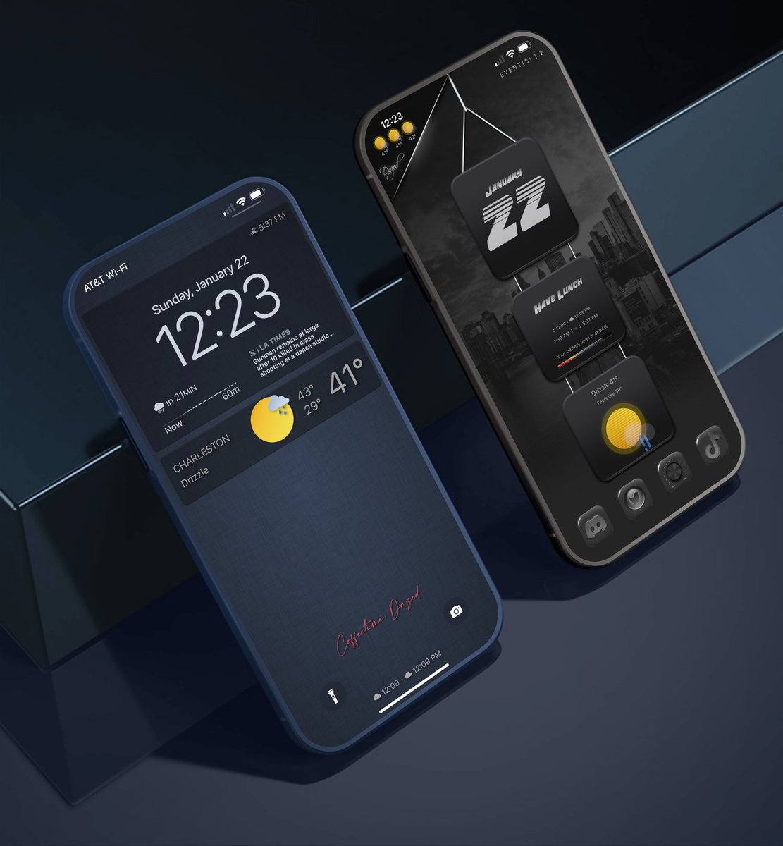 Dazednconfuzed4's tweet image. Today’s setup……
#HTMLSandboxv2 app and LS by @thewaytozion 
HS by the one and only @Attairdu57slm 
Weather icons by @kleinmone Dock icons by @daddykool666 AE by @FAlhmma 
Mock-up thanks to  @mizframa 
@sel6012000 @rudytown010 #iNNOVATION #iOS16 #nojailbreak