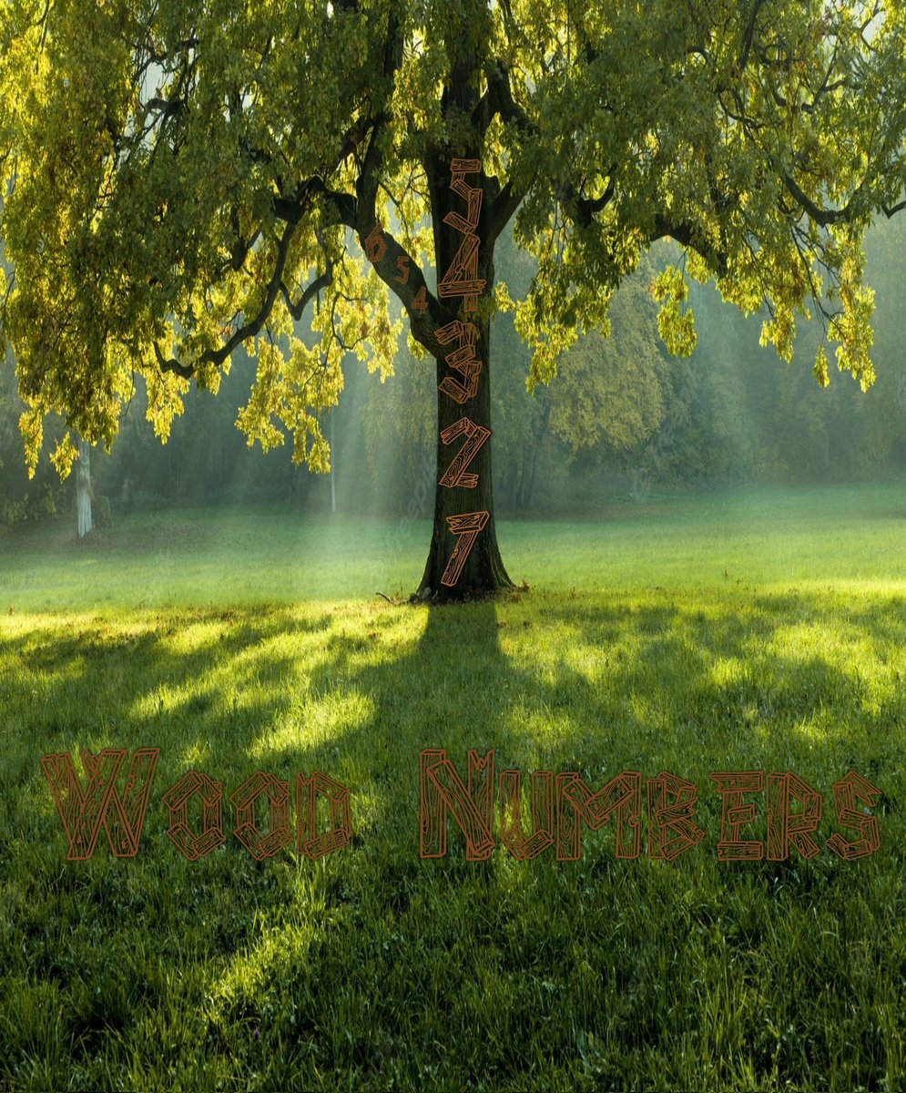 Wood Numbers NFT tweet media