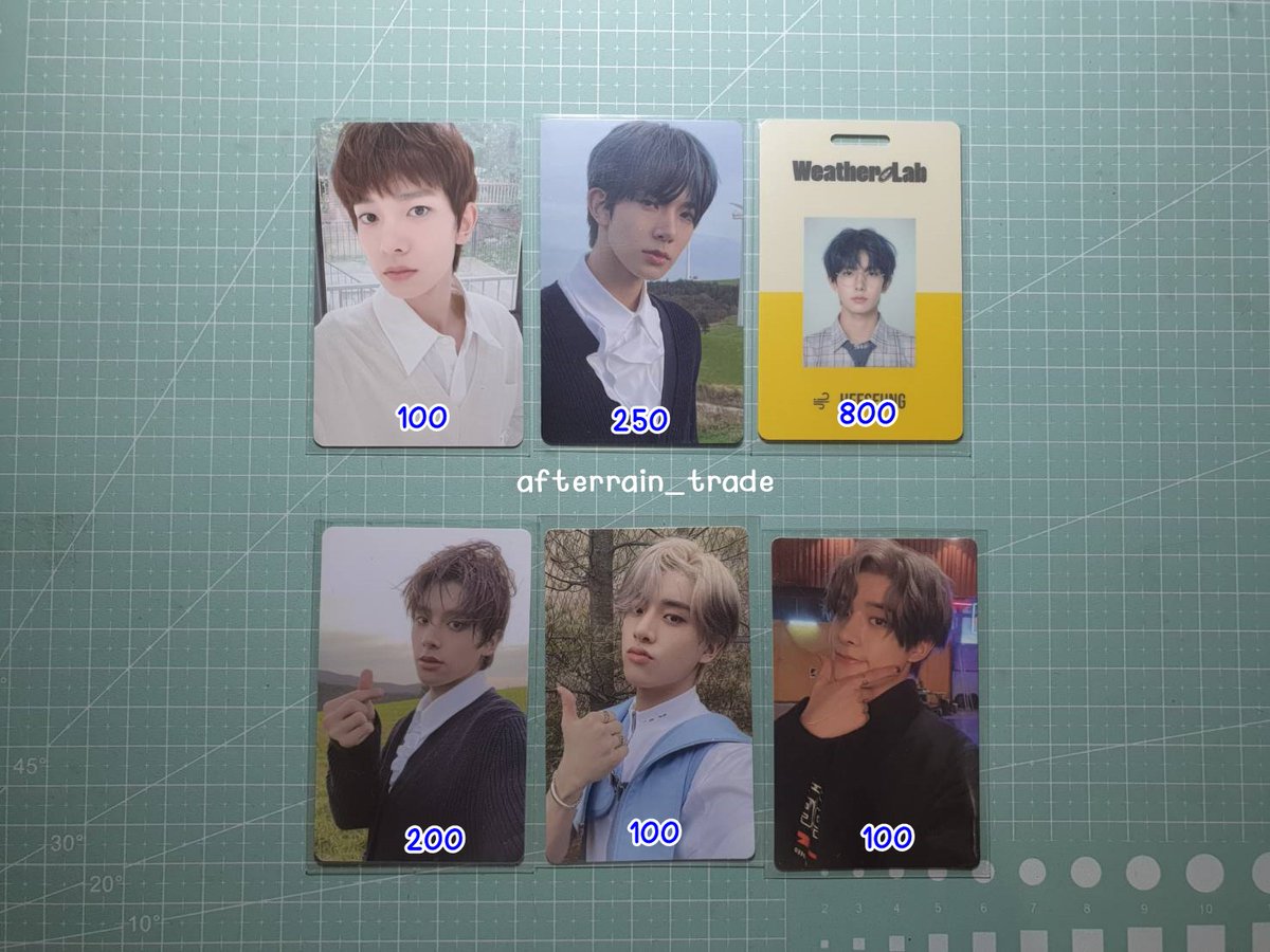 afterrain_trade's tweet photo. ขาย/พร้อมส่ง

การ์ดฮีซึง/เจคราคาตามภาพ

ค่าส่ง ems 45 (หลายใบไม่บวกเพิ่ม)
#ตลาดนัดเอนไฮเพน #ตลาดนัดENHYPEN https://t.co/WxuE6eLufQ