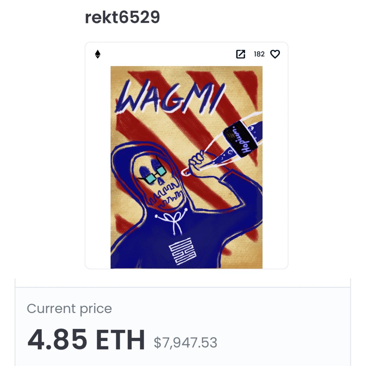 Holy shit guess people like the memes. 

<a href="/punk6529/">6529</a> @rektguynft