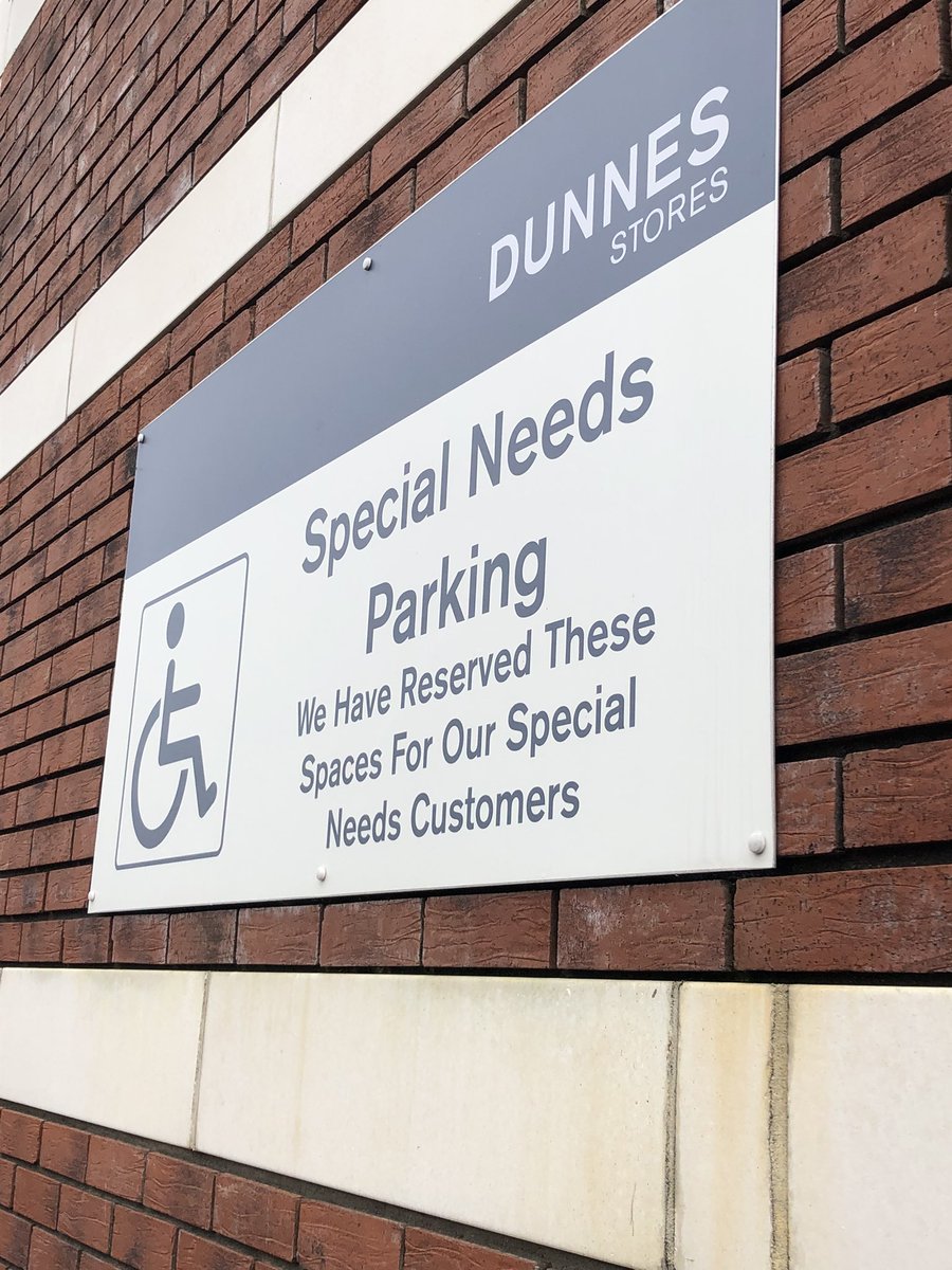 suzybie's tweet photo. #DisabilityIsNotADirtyWord @dunnesstores #Cornellscourt (PS the corridor into your Disabled toilet is very narrow and no wheelchair user can pass anyone especially another disabled person or someone with a buggy). https://t.co/OPvHT7mSMN