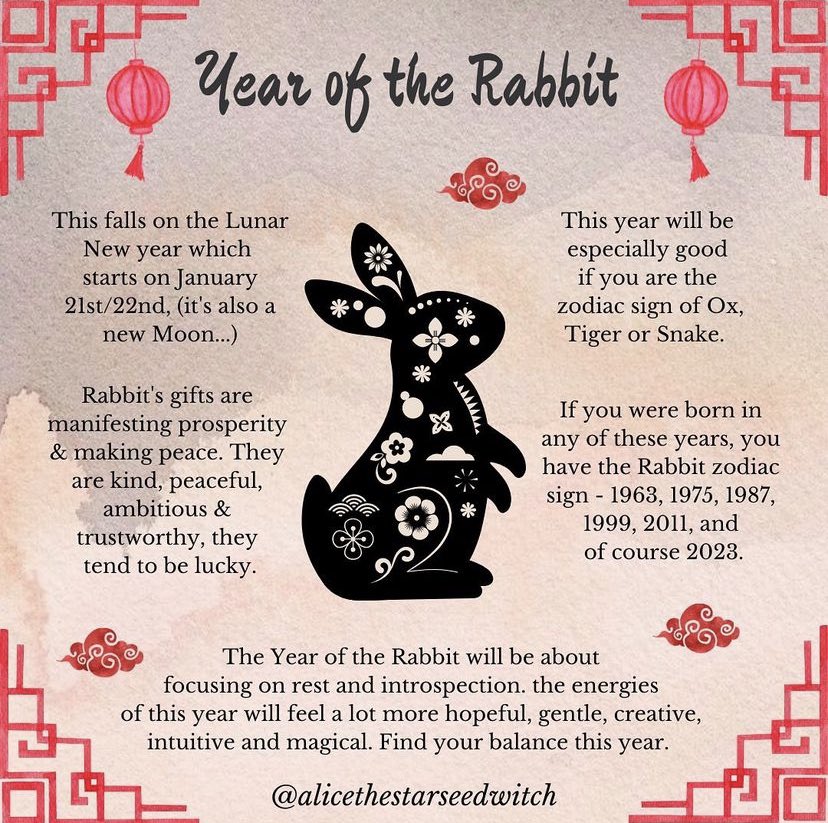 Happy Lunar New Year to members of the community who celebrate! Wishing you a year full of prosperity, good health and fortune 🧧✨

#LunarNewYear #YearOfTheRabbit