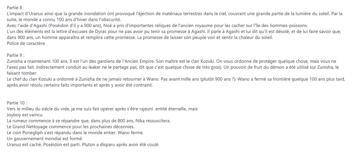 Onizuking_OP's tweet photo. #ONEPIECE #ONEPIECE1073 #ONEPIECE1073SPOILERS 
---------------------------------------------
🚨 Fuites sur le futur de One Piece  🚨 

►Elbaf, Loki, Retour dans le temps, Uranus, L'ancien royaume, La dynastie de Shanks, Imu, Dragon etc...

🇫🇷 Trad en français 🇫🇷
1/3 https://t.co/cAAxj7D4s9