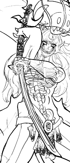 d_ruke's tweet image. Buenas! es un buen dia para presentarles a Radiatamon! ( la evolución de Phasermon)

es un Digimon tipo Undead y Fantasma. producto del a #Jogress de un #Forcidmon ( evo de kimeramon)  y un Phasermon!

aun es un misterio para le digimundo!

#Digimon #Digifanart #art  #OC #Fakemon