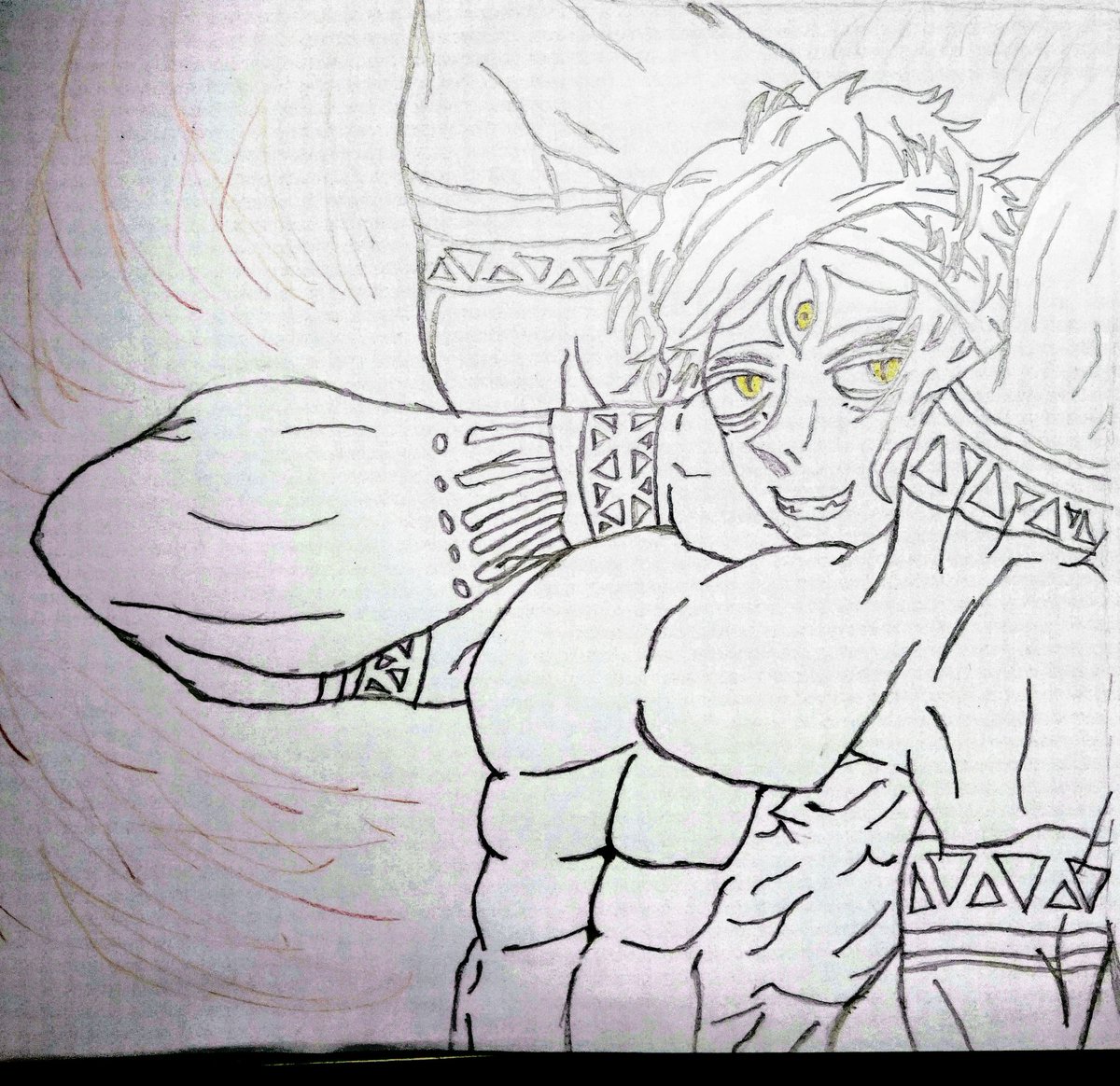 Alisson36647799's tweet photo. Shiva, Deus Da Destruição.

 ( Shuumatsu No valkyrie)

#fanart 
#drawingart 
#drawinganime
#shuumatsunovalkyrie
#recordofragnarokshiva
#RecordofRagnarok 
#shuumatsunovalkyriefanart https://t.co/r8Rrc2vGlG