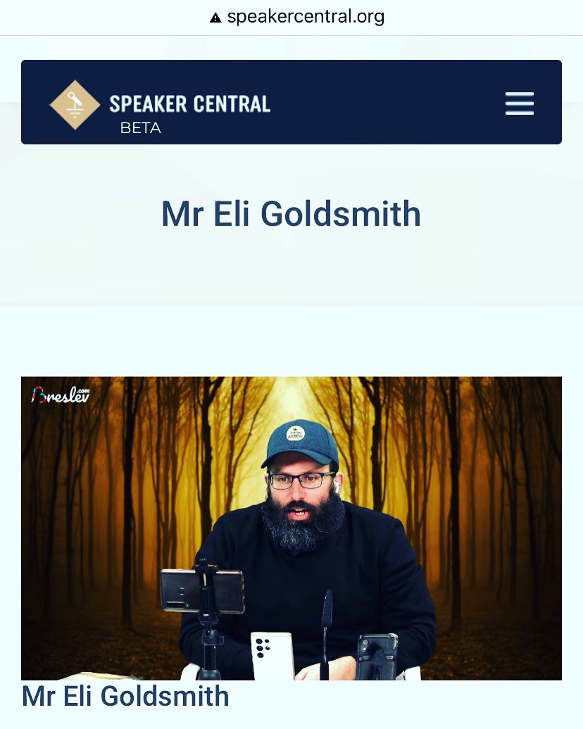GoldsmithEli's tweet photo. Happy 😃 to have now been featured on the Speaker Central site - https://t.co/UKqtkrtWTn - https://t.co/Z12vKvswRU link on BIO @shluchim_office @midnightrabbi…
#speakercentral #chabad #inspires #unityprojects #booknow https://t.co/hUZYeRucpp